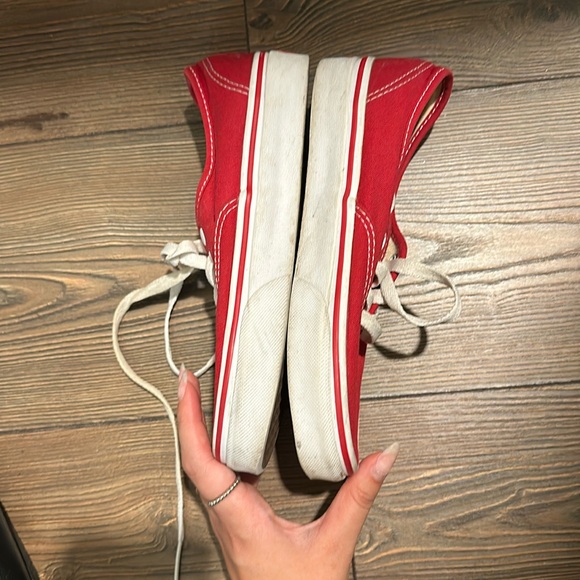 Red vans 🥰 - Picture 5 of 7